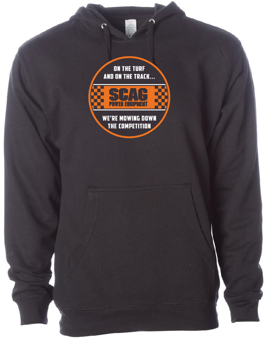 Scag Power Equipment Hoodie - On the Turf, On the Track